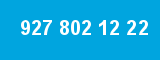 927 802 12 22 927 802 12 22